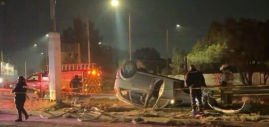 MUERE UNA PERSONA Y OTRA RESULTA HERIDA TRAS FUERTE ACCIDENTE EN TIZAYUCA