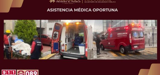 Operador del 911 del C5i Hidalgo asiste parto mediante videollamada