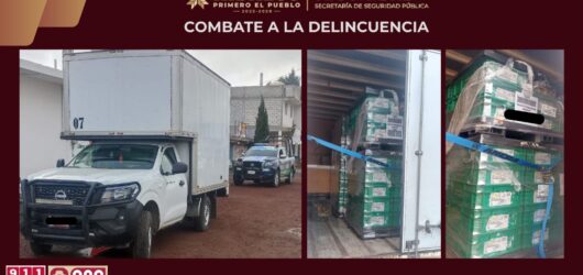 Respuesta inmediata de la SSPH frustra robo en la México-Tuxpan; recupera unidad y carga